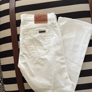 Lucky Brand Ivory Denim Pants